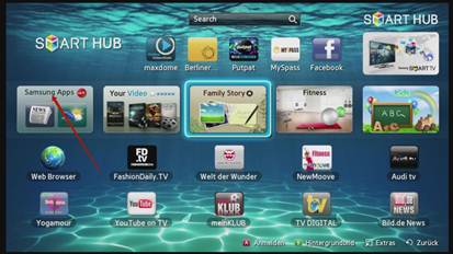 Бесплатные приложения и виджеты для Смарт ТВ Самсунг