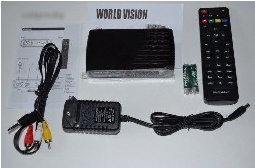 Обзор ТВ-ресивера стандарта DVB-T/T2 World Vision T62D
