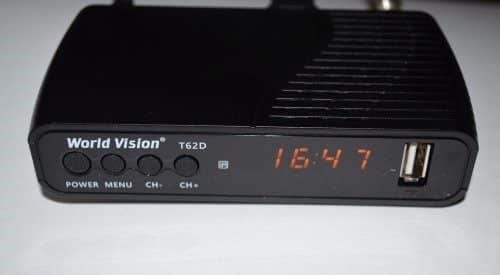 Обзор ТВ-ресивера стандарта DVB-T/T2 World Vision T62D
